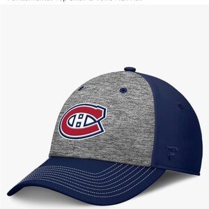 Fanatics Blue and Gray Montreal Canadians Hat. Men’s s-m. NWOT